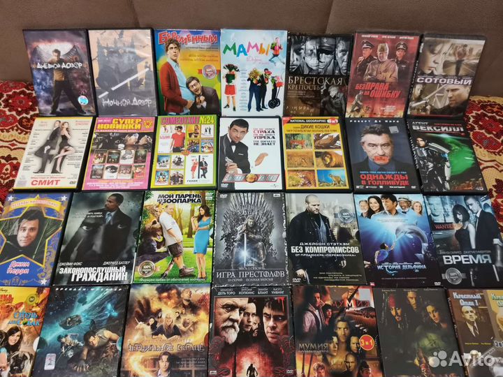 Фильмы и игры на дисках