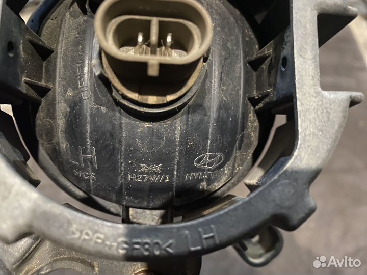 Левая противотуманка Hyundai ix35 (оригинал)