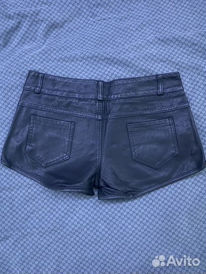 Кожаные шорты