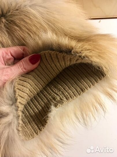 Шапка лисья