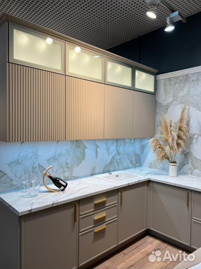 Кухня в стиле IKEA с замером