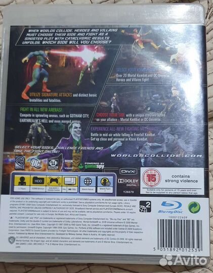 Mortal kombat vs dc universe ps3
