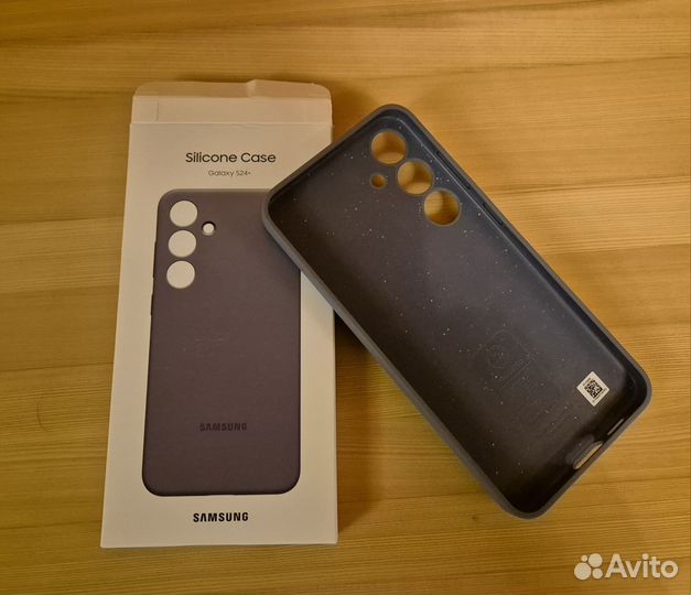 Силиконовый чехол для Samsung Galaxy S24+