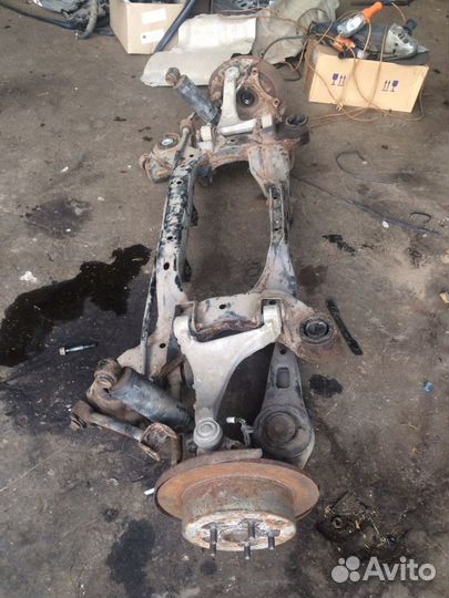 Подвеска задняя в сборе Santa fe 2 cm