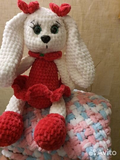 Плед ручной работы для малышей