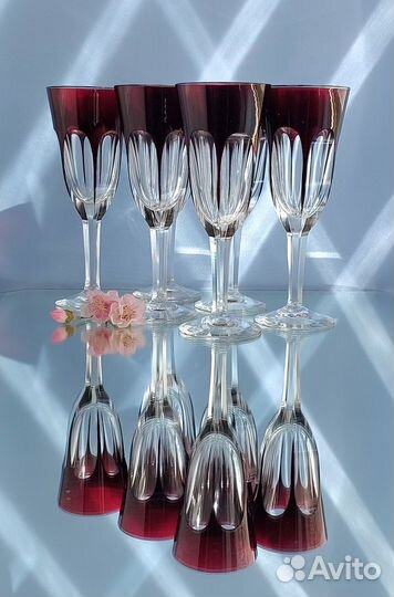 Набор бокалов хрусталь Германия, 60 е годы