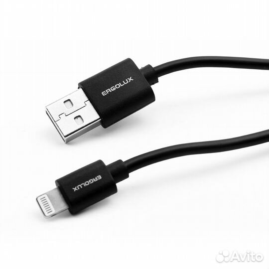 Оптом - Кабель USB-Lightning, 2А, 1м (Ergolux)