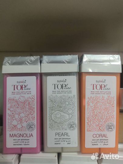 Воск в картриджах top line italwax