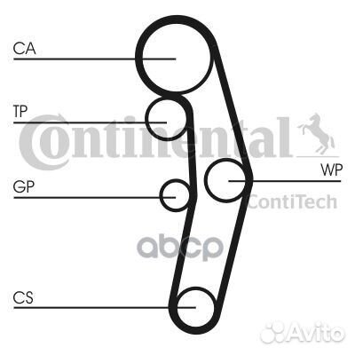 Комплект грм с помпой audi/VW A3/4/6/octavia/GO