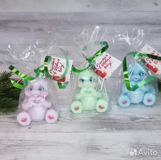 Мыло ручной работы дракон на Новый год