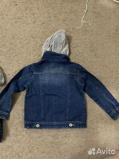 Джинсовка/ рубашка 116размер