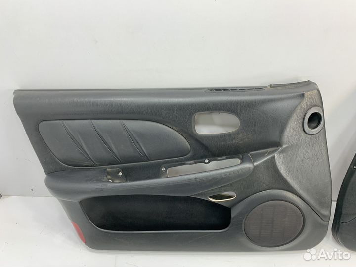 Разбор Hyundai Sonata ef обшивки двери кожа