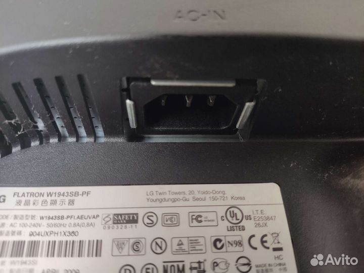 Монитор LG Flatron W1943SB-PF