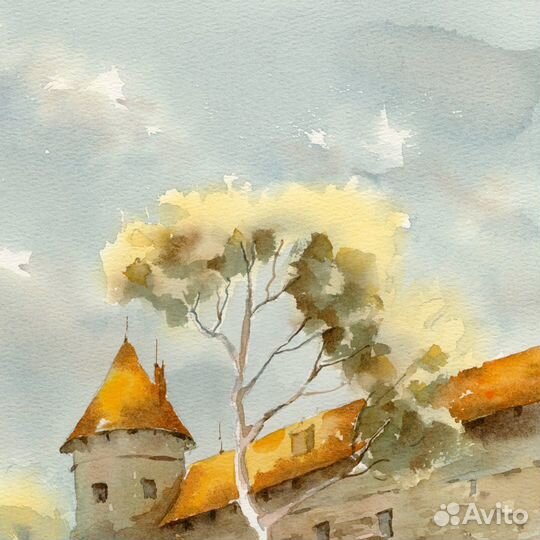 Фэнтези картина с драконом Для детей