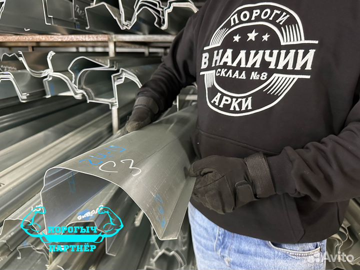 Ремонтный правый Порог Citroen C3
