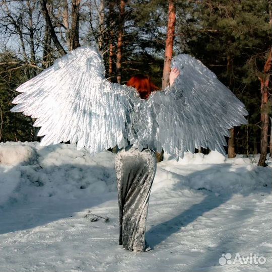 Крылья Ангела серебряные