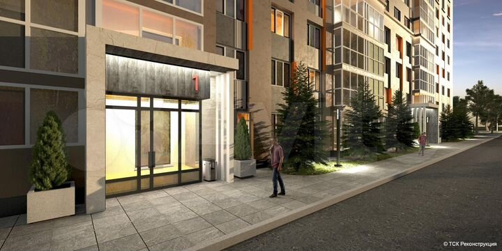 2-к. квартира, 58 м², 8/10 эт.