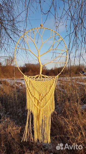 Ловец снов, панно макраме