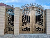 Ворота для частного дома чеченские