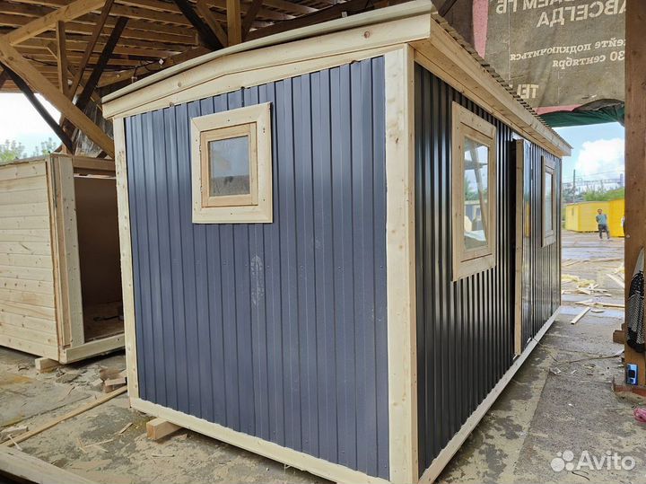 Новые деревянные бытовки