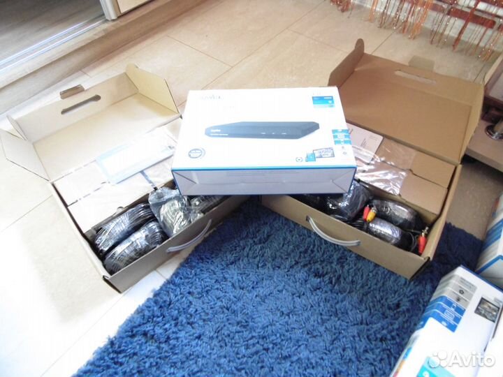 Видеонаблюдение на 4 камер