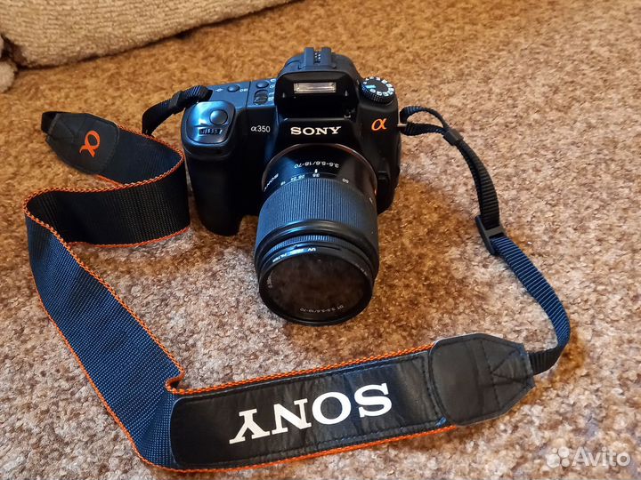 Зеркальный фотоаппарат sony dsrl a 350