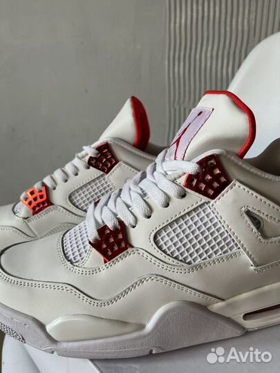 Кроссовки Nike Air Jordan 4 Retro цвет белый