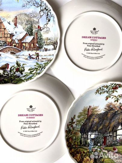 Настенные тарелки.Royal albert