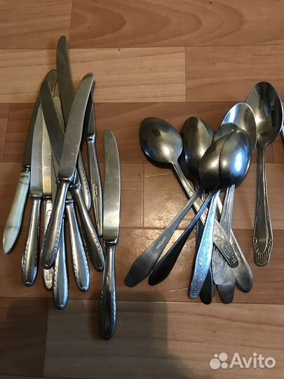 Набор столовых приборов нержавейка