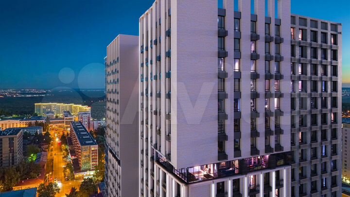 Апартаменты-студия, 19,2 м², 9/34 эт.