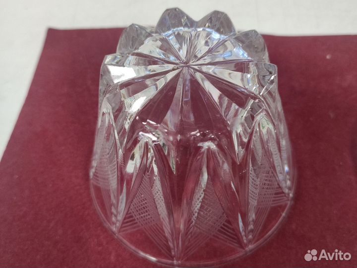 Сахарница хрустальная СССР