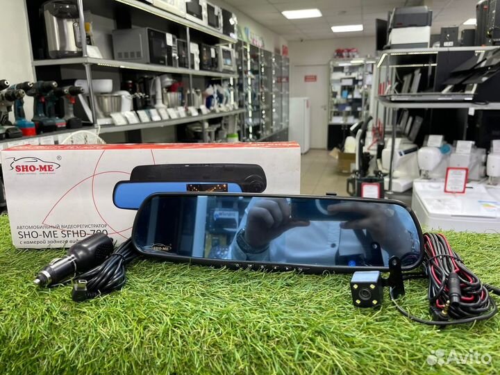 Видеорегистратор зеркало SHO-me sfhd-700