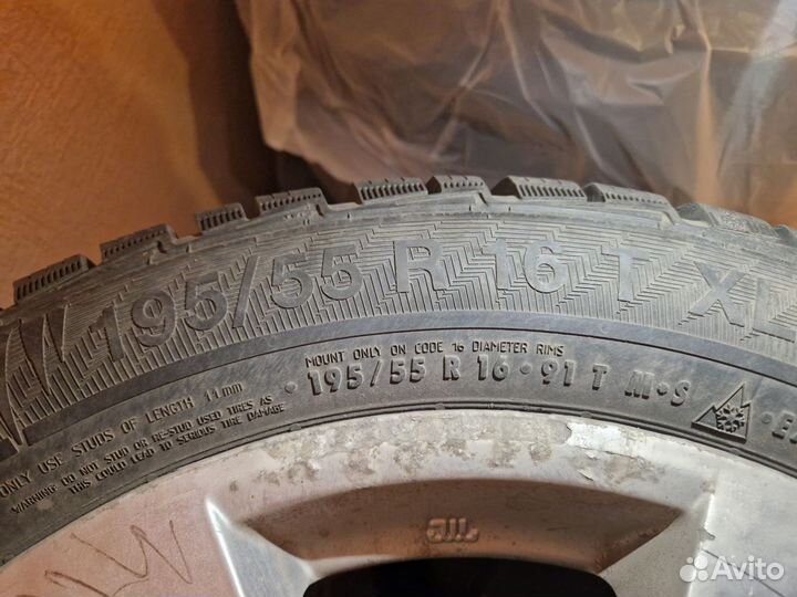Зимняя резина r16 195/55 с дисками