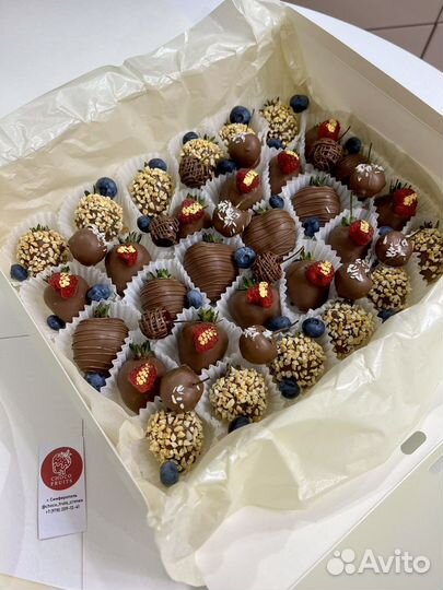 Клубника в шоколаде сюрприз ребенку день рождения