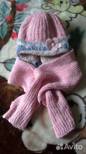 Зимняя меховая шапочка