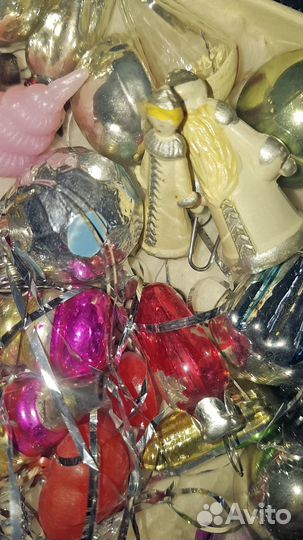 Елочные игрушки СССР Малютка полный набор