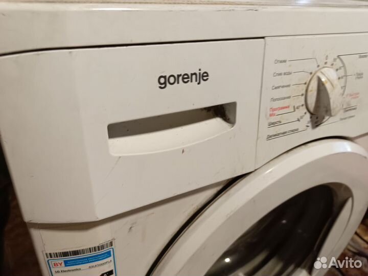 Стиральная машина gorenje с баком