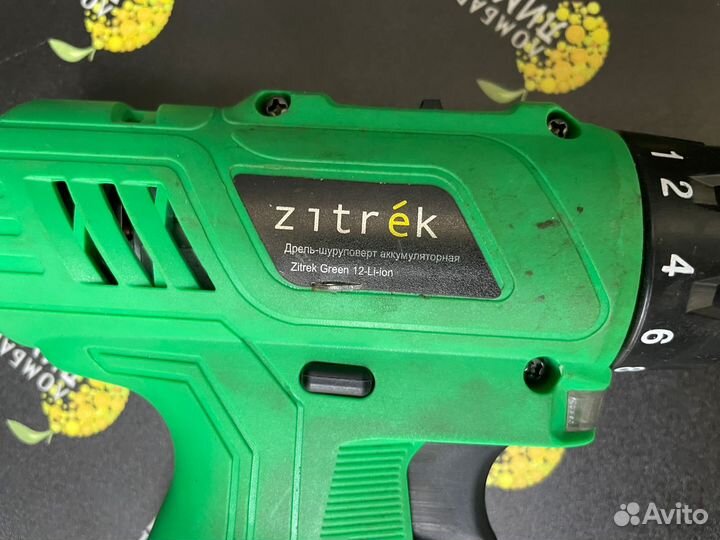 Дрель-Шуруповерт Zitrek Green 12, 12A