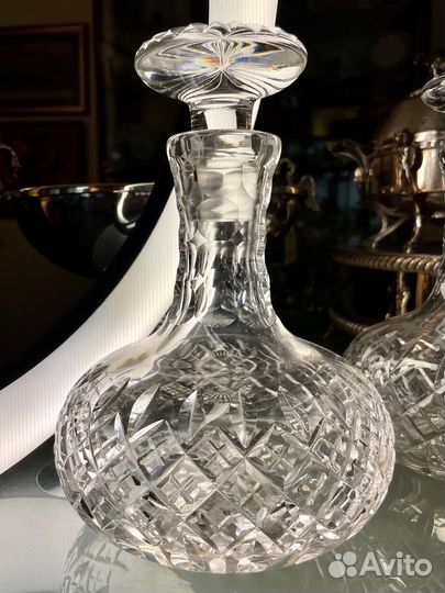 Штоф / графин хрустальный. Германия