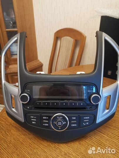 Штатная магнитола Шевроле Круз 2013