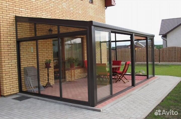 Остекление входной группы