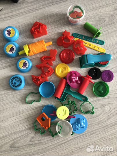 Play Doh кондитер и стоматолог наборы