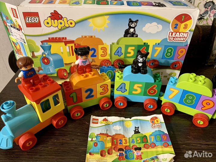 Lego duplo поезд