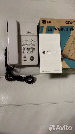 Стационарный телефон LG