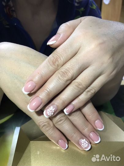 Наращивание, покрытие ногтей