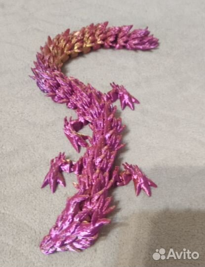 Дракон антистресс, 3D печать