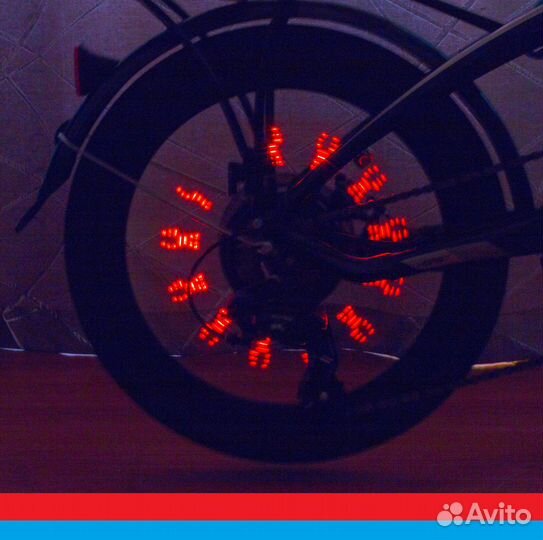 Горящие катафоты для велосипеда