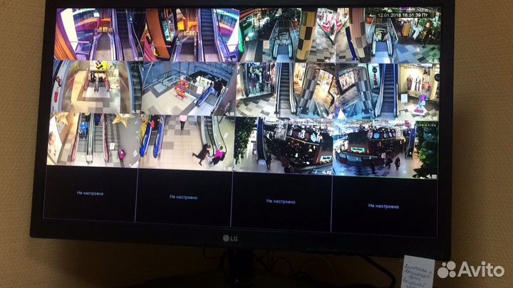 Набор камер видеонаблюдения для бизнеса