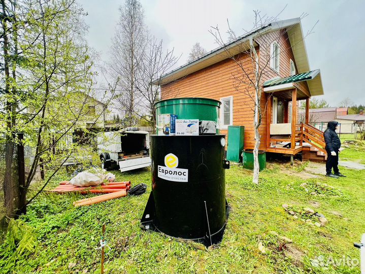 Септик под ключ Евролос, топас, Итал био,Аквалос