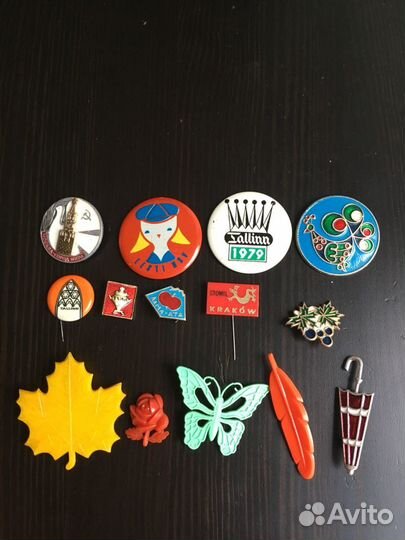 Значки и броши СССР